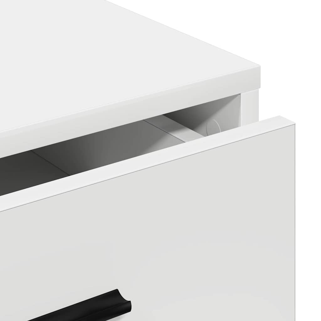 Buffet Blanc 40 x 41 x 75 cm Bois d'ingénierie