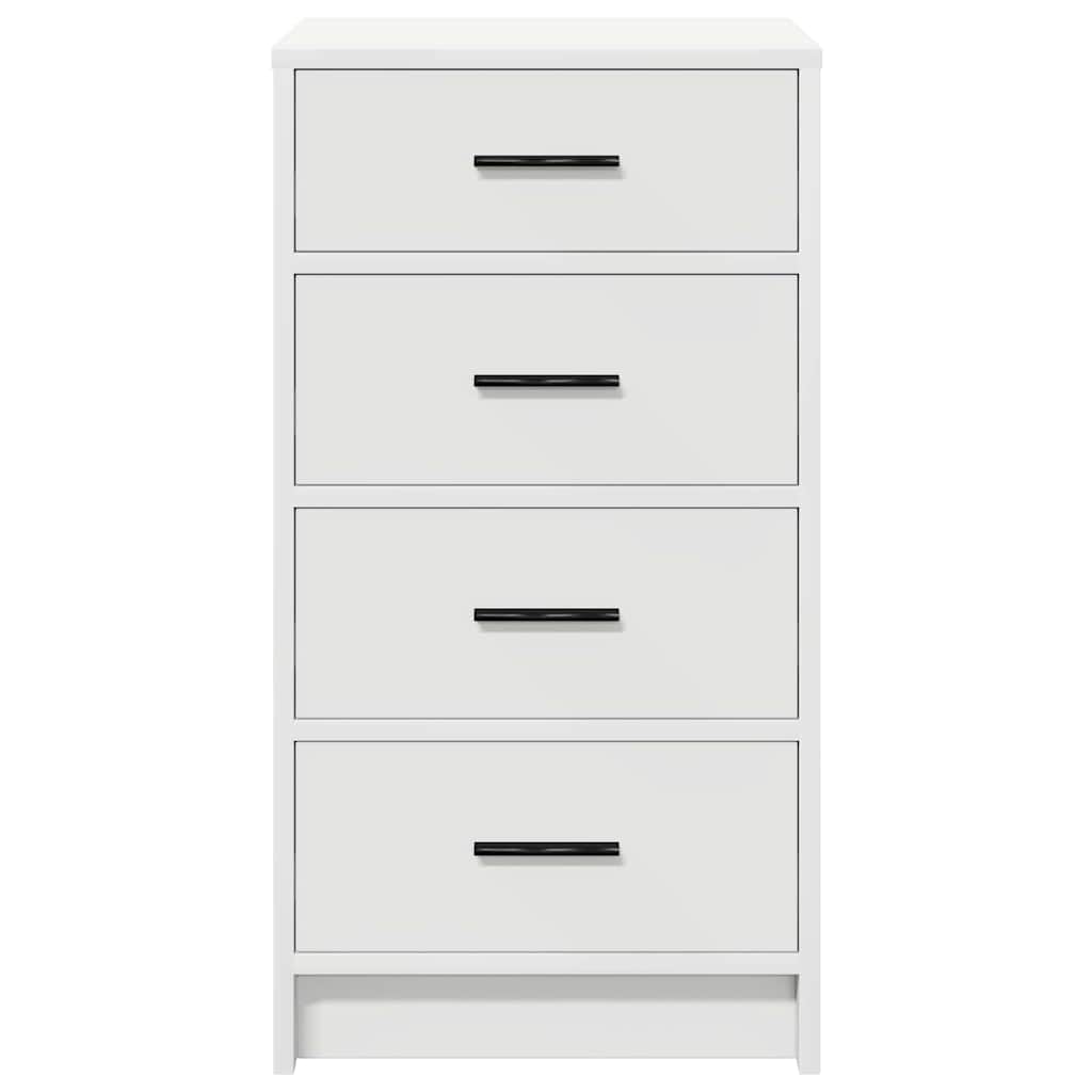 Buffet Blanc 40 x 41 x 75 cm Bois d'ingénierie