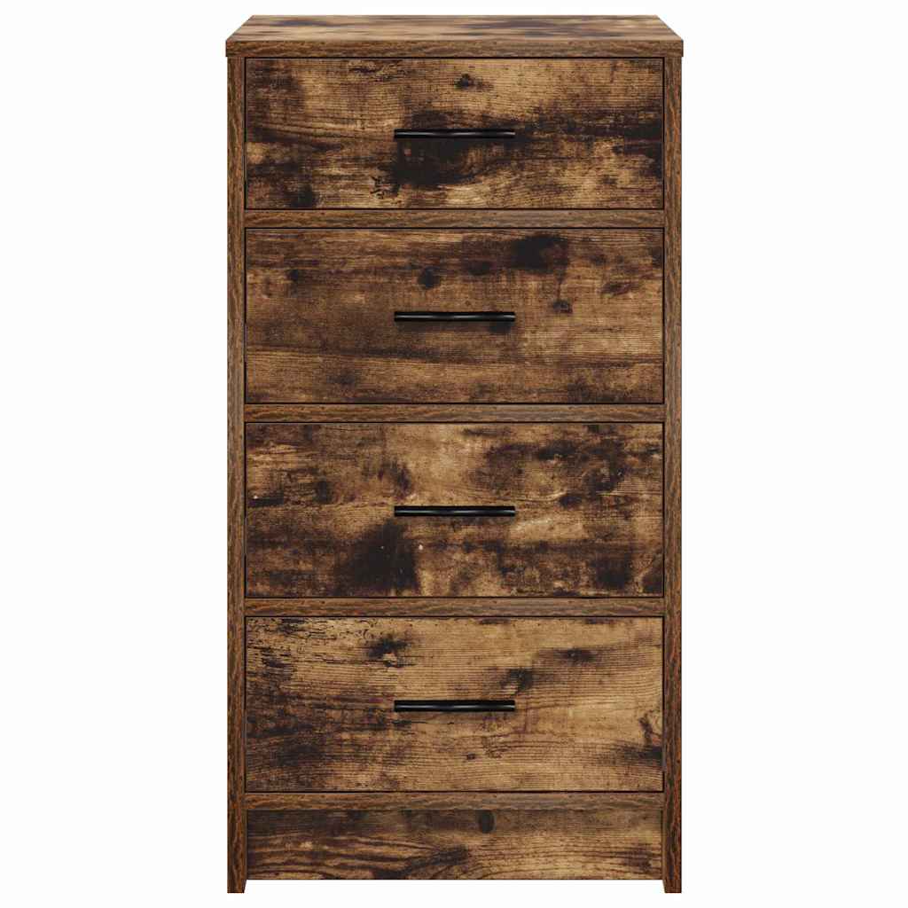 Buffet avec tiroir Chêne fumé 40 x 41 x 75 cm Bois d'ingénierie - XIOS