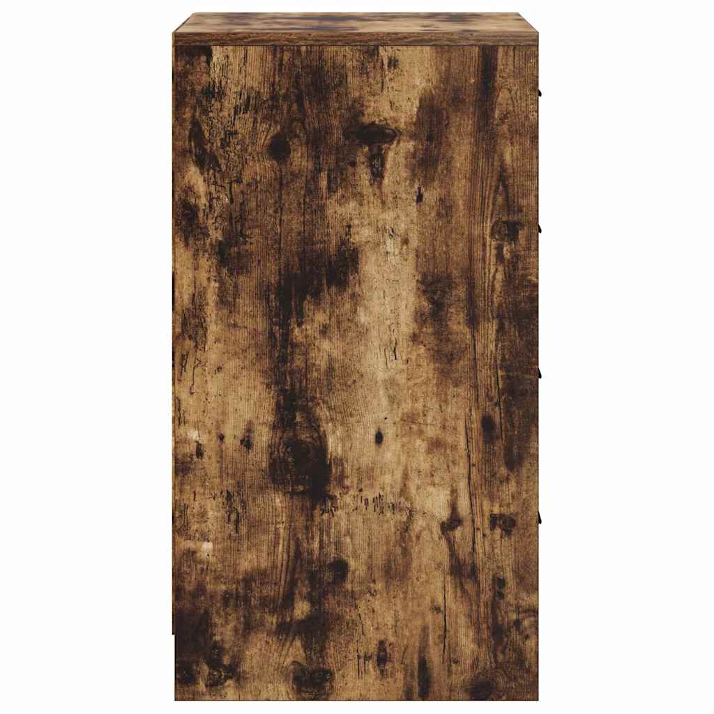 Buffet avec tiroir Chêne fumé 40 x 41 x 75 cm Bois d'ingénierie - XIOS