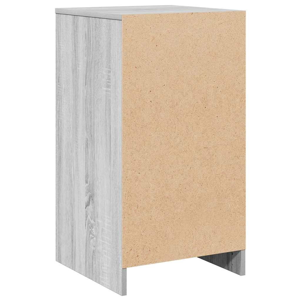 Buffet Sonoma gris 40 x 41 x 75 cm Bois d'ingénierie - XIOS