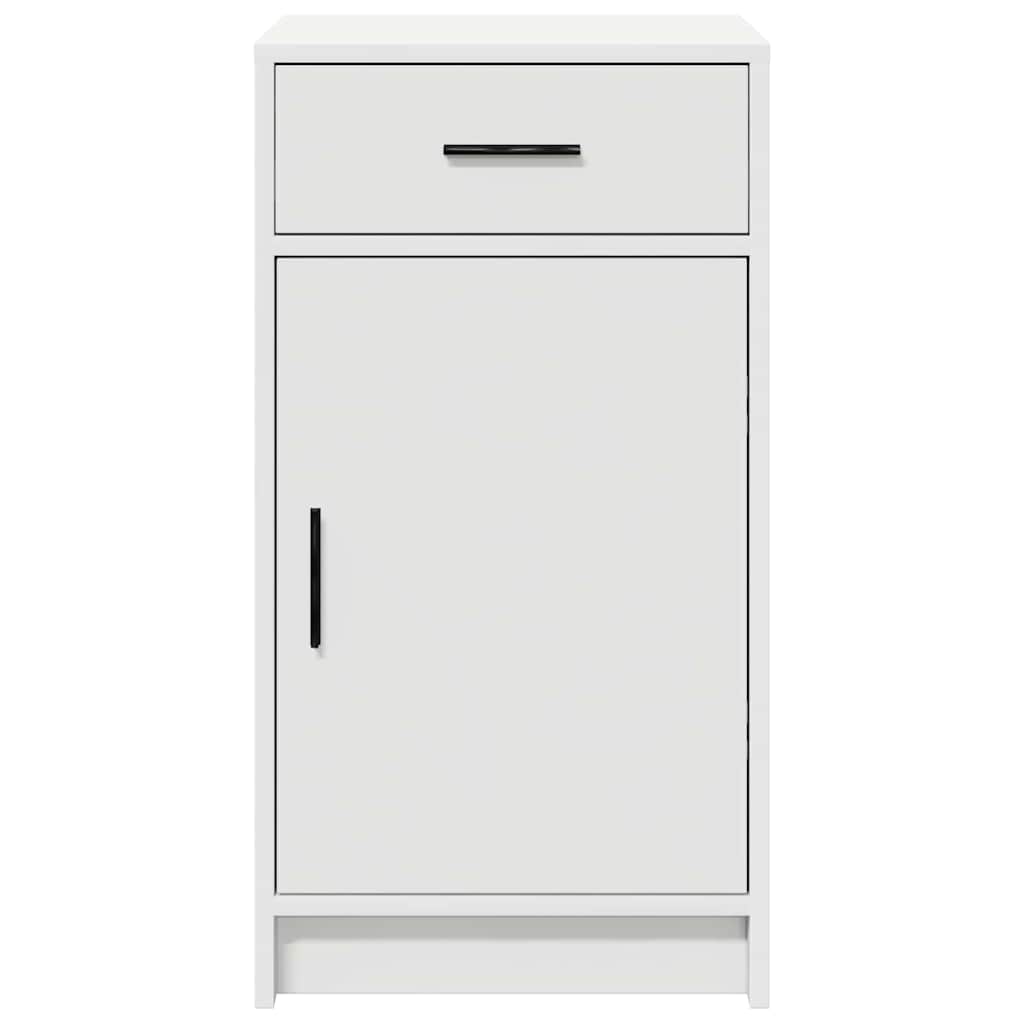 Buffet avec tiroir Blanc 40 x 40.5 x 75 cm Bois d'ingénierie - XIOS