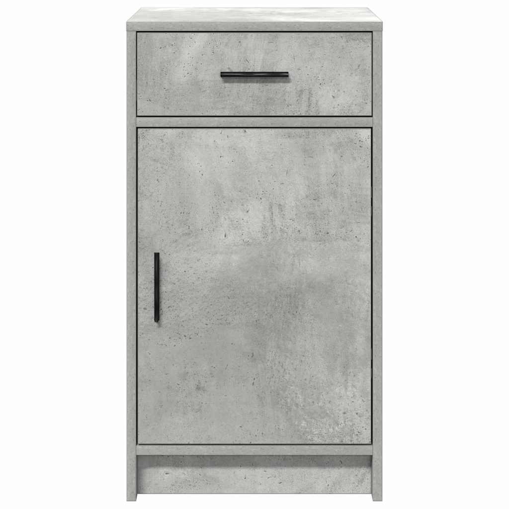 Buffet Gris béton 40 x 40.5 x 75 cm Bois d'ingénierie - XIOS