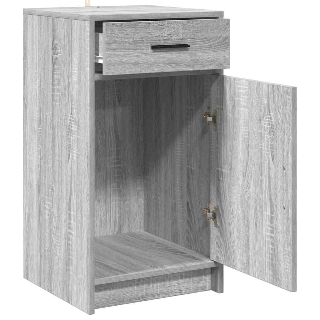 Buffet Sonoma gris 40 x 40.5 x 75 cm Bois d'ingénierie - XIOS