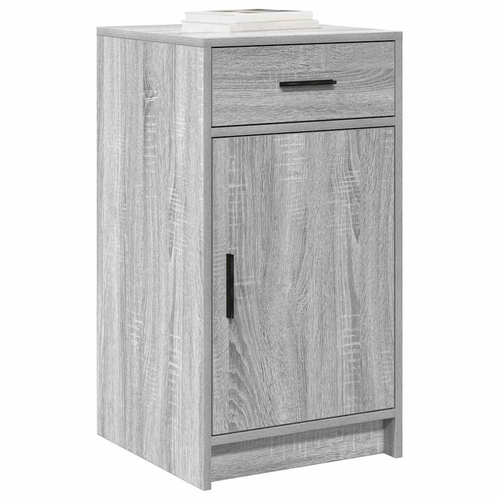 Buffet Sonoma gris 40 x 40.5 x 75 cm Bois d'ingénierie - XIOS