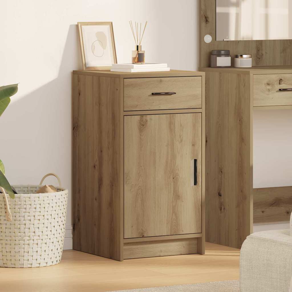 Buffet chêne artisanal 40 x 40.5 x 75 cm Bois d'ingénierie - XIOS