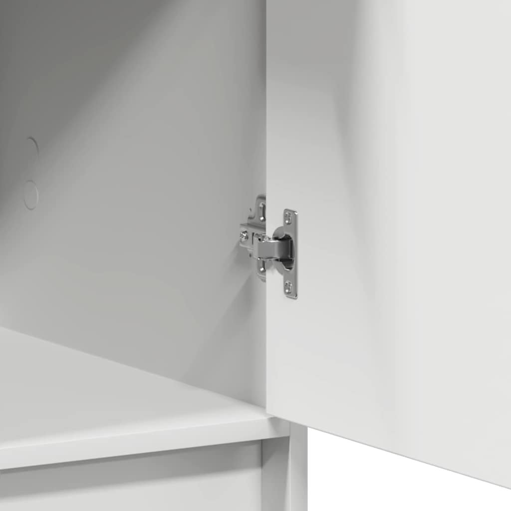 Haut Armoire Blanc 40 x 40,5 x 135 cm Bois d'ingénierie - XIOS