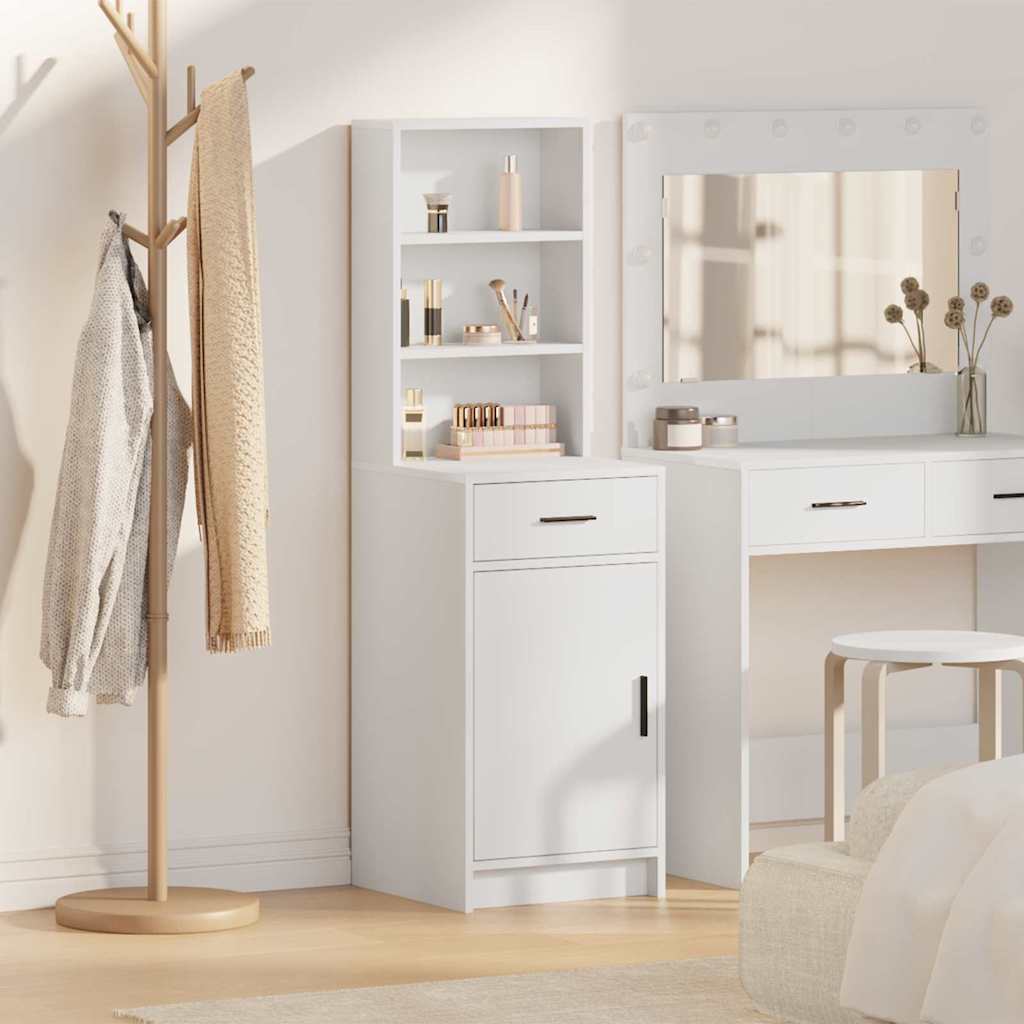 Haut Armoire Blanc 40 x 40,5 x 135 cm Bois d'ingénierie - XIOS