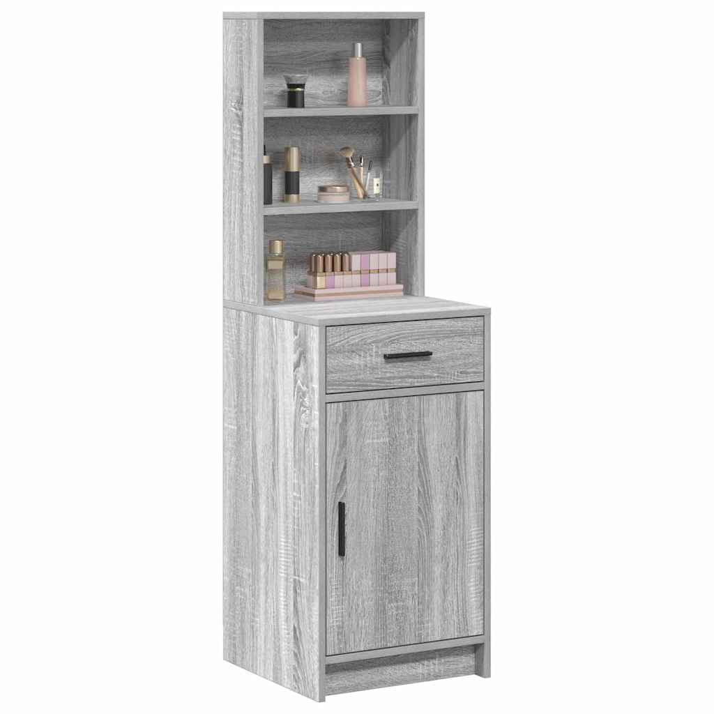 Haut Armoire Sonoma gris 40 x 40,5 x 135 cm Bois d'ingénierie - XIOS
