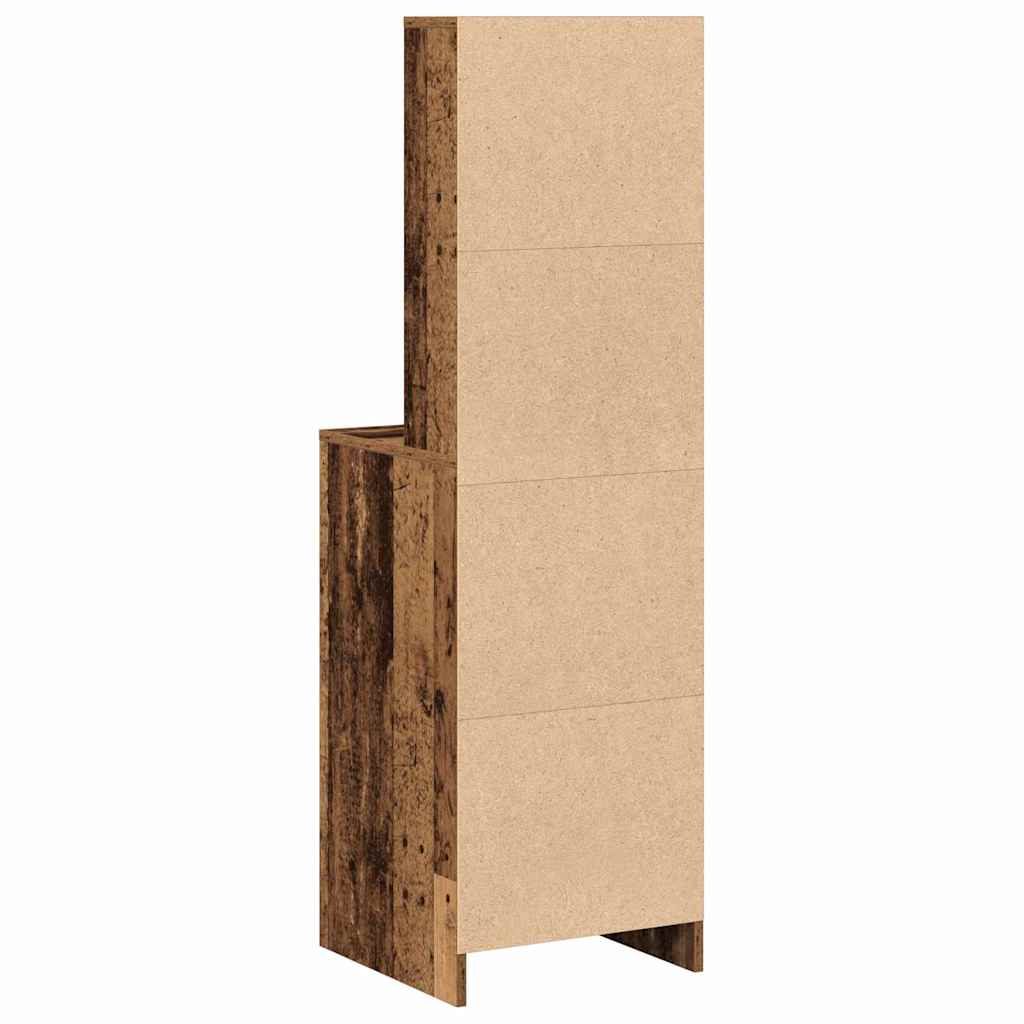 Haut Armoire Bois ancien 40 x 40,5 x 135 cm Bois d'ingénierie - XIOS
