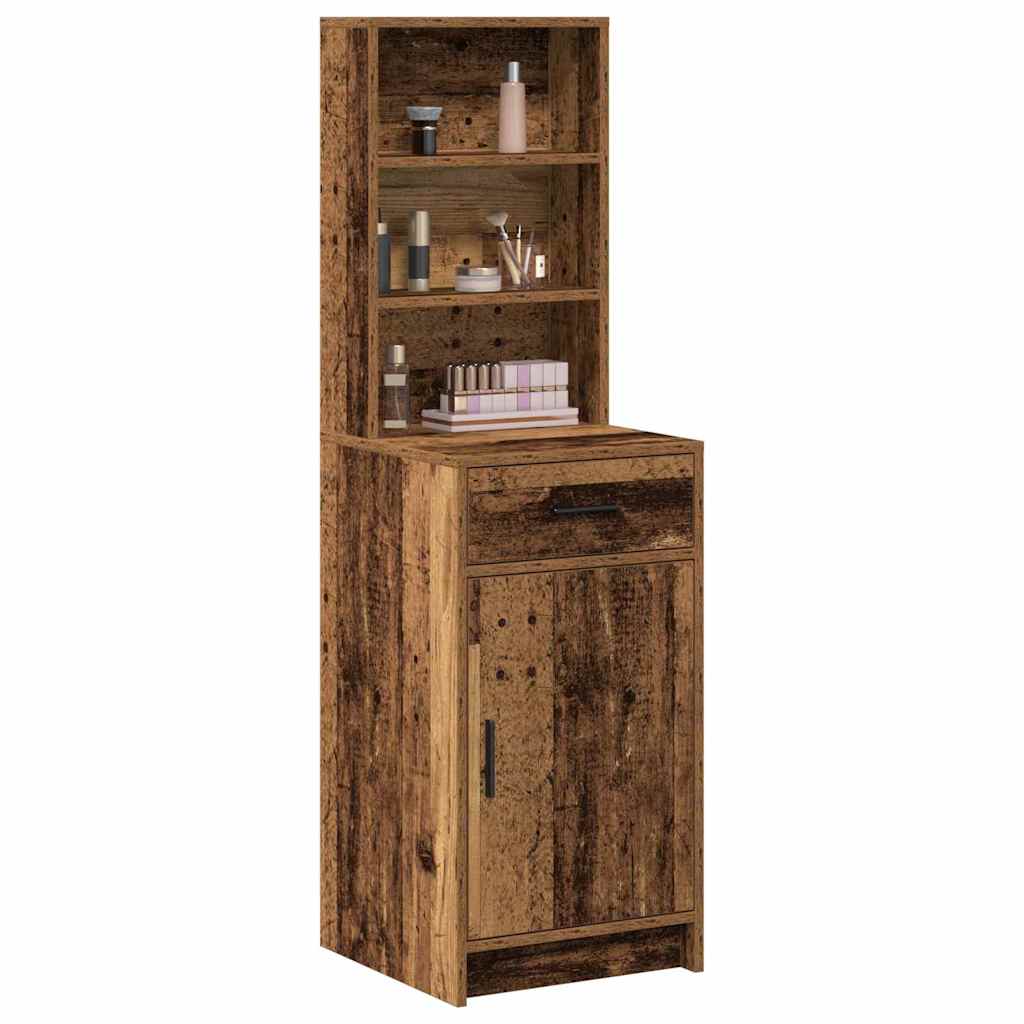 Haut Armoire Bois ancien 40 x 40,5 x 135 cm Bois d'ingénierie - XIOS