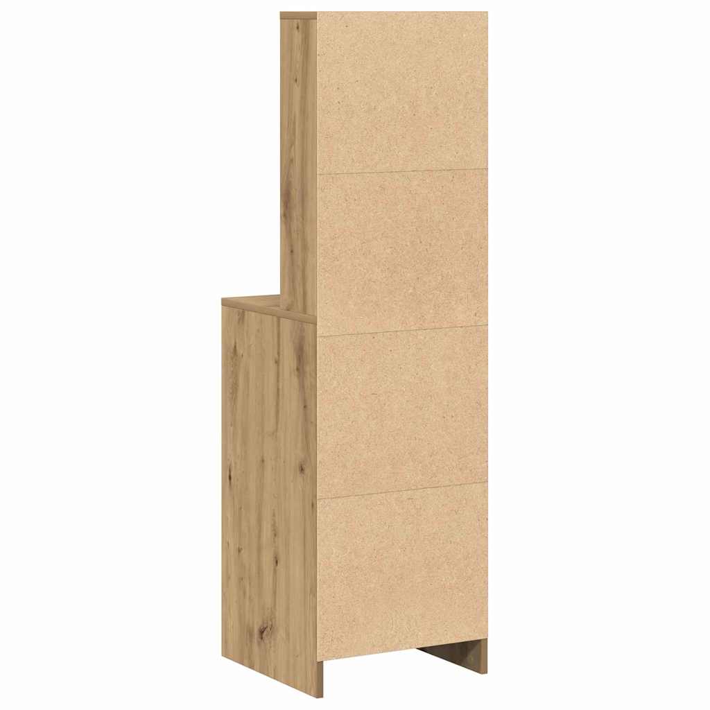 Haut Armoire Chêne artisanal 41 x 40 x 135 cm Bois d'ingénierie - XIOS