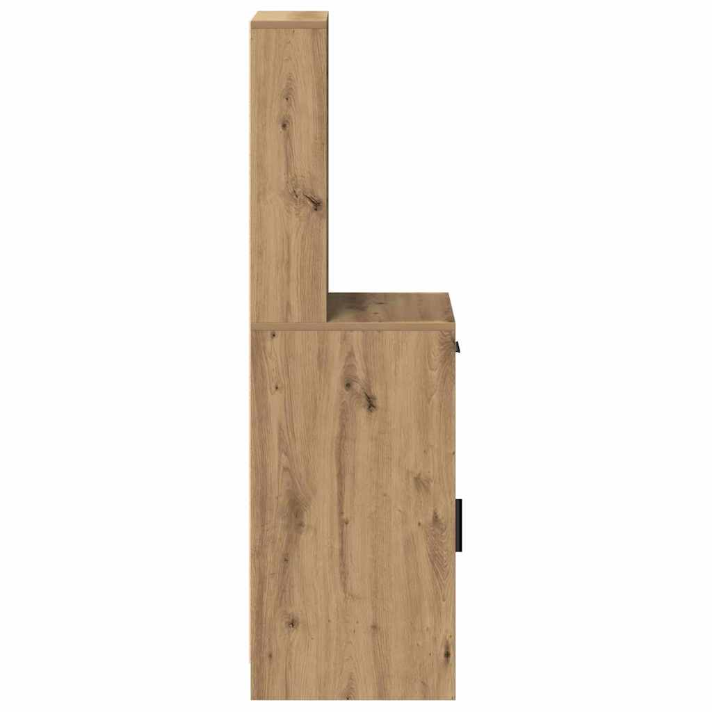 Haut Armoire Chêne artisanal 41 x 40 x 135 cm Bois d'ingénierie - XIOS