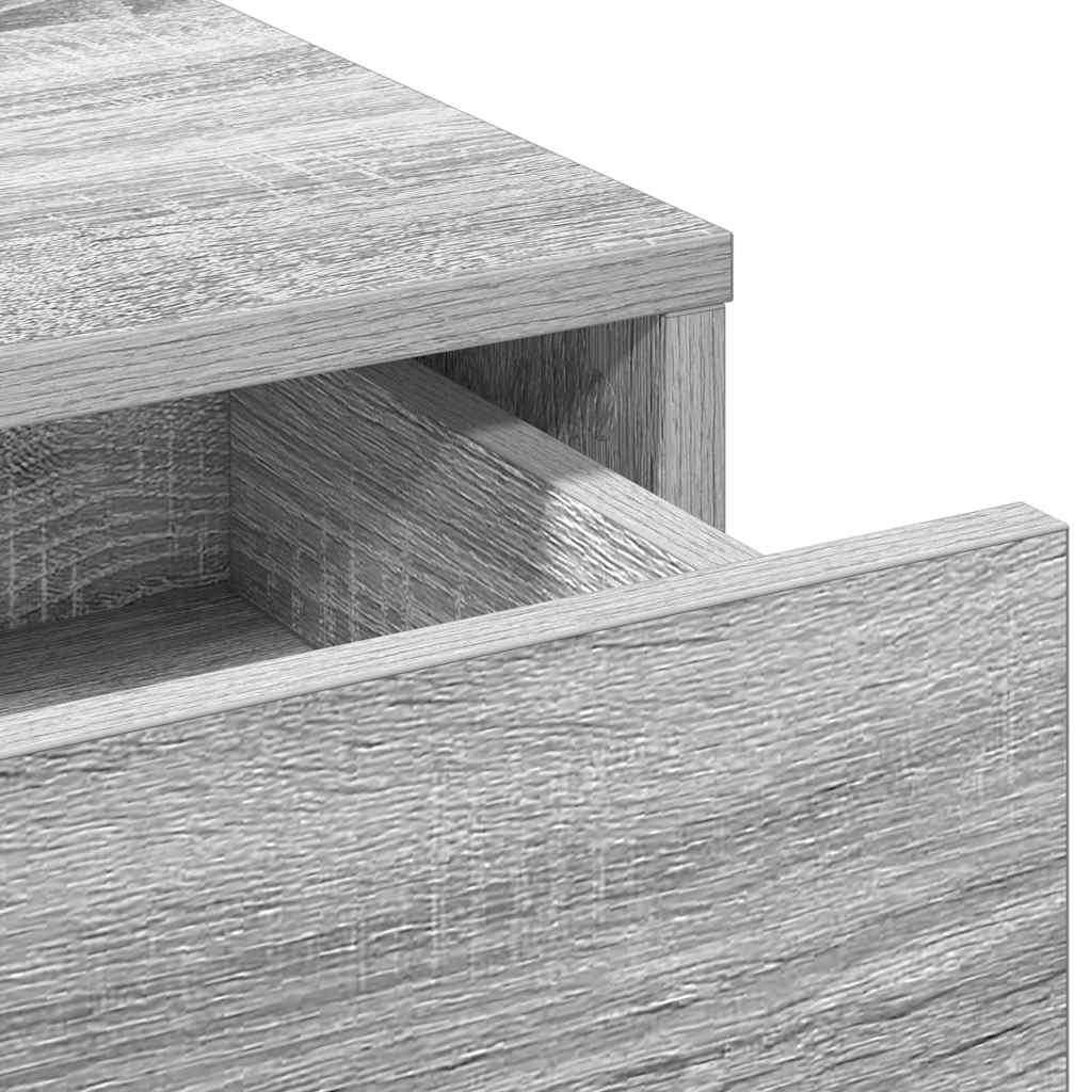 Coiffeuse Sonoma gris 50 x 41 x 135 cm Bois d'ingénierie - XIOS