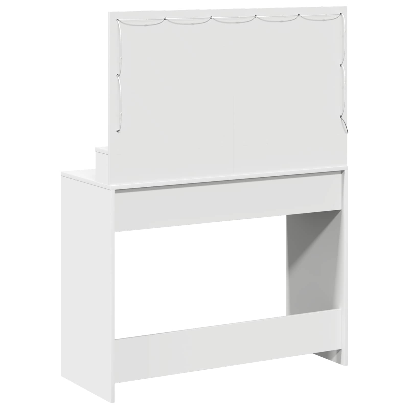 Table de Toilette Blanc 100 x 41 x 135 cm Bois d'ingénierie - XIOS