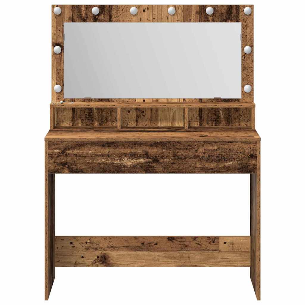 Table de Toilette Bois ancien 100 x 41 x 135 cm