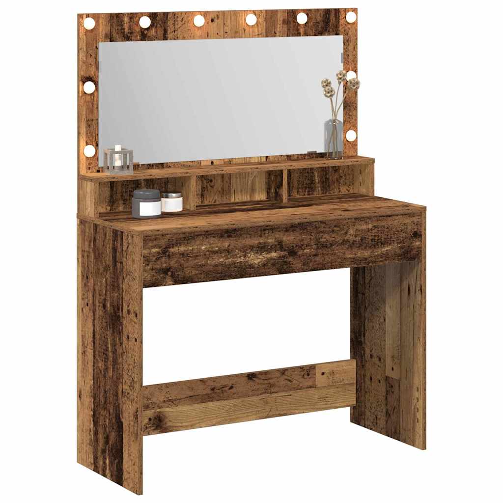 Table de Toilette Bois ancien 100 x 41 x 135 cm