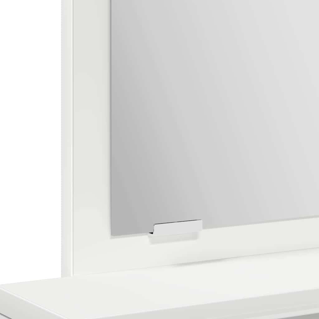 Table de Toilette Blanc 50 x 41 x 140 cm Bois d'ingénierie - XIOS