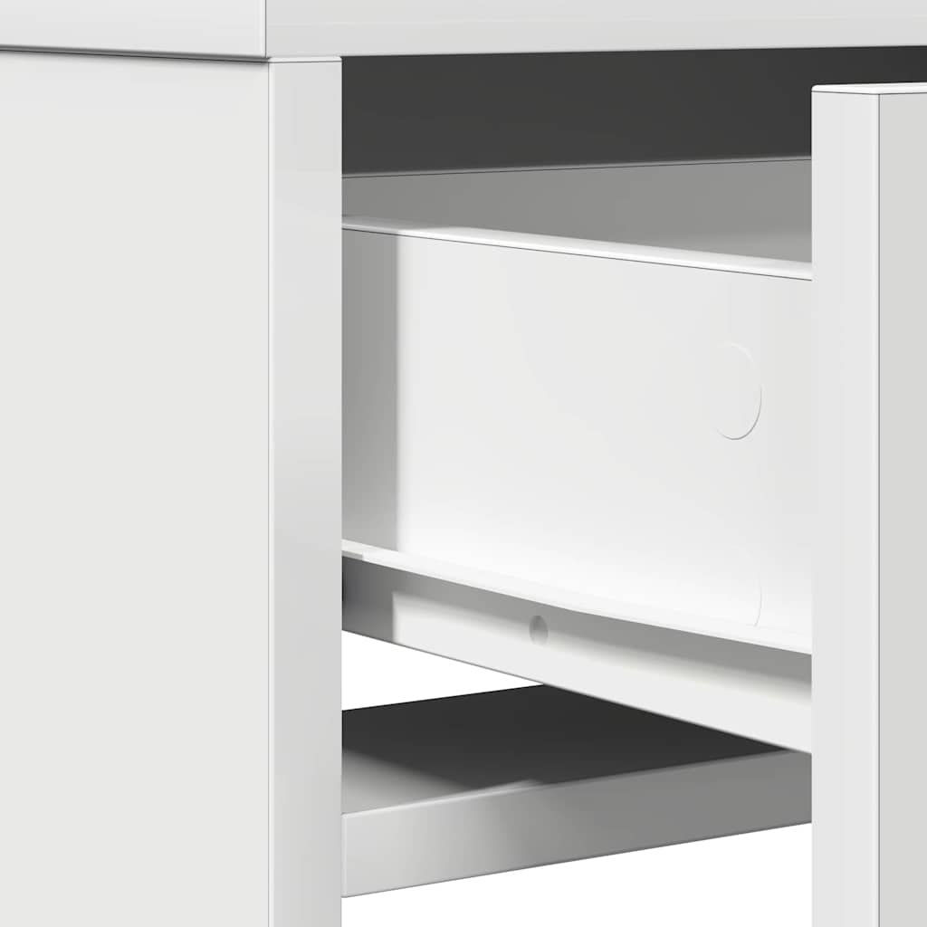 Table de Toilette Blanc 50 x 41 x 140 cm Bois d'ingénierie - XIOS
