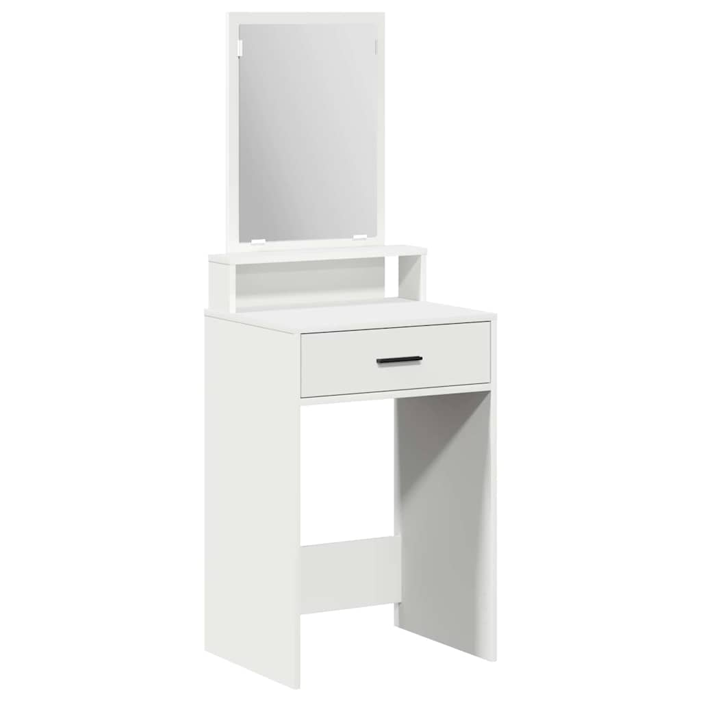 Table de Toilette Blanc 50 x 41 x 140 cm Bois d'ingénierie - XIOS