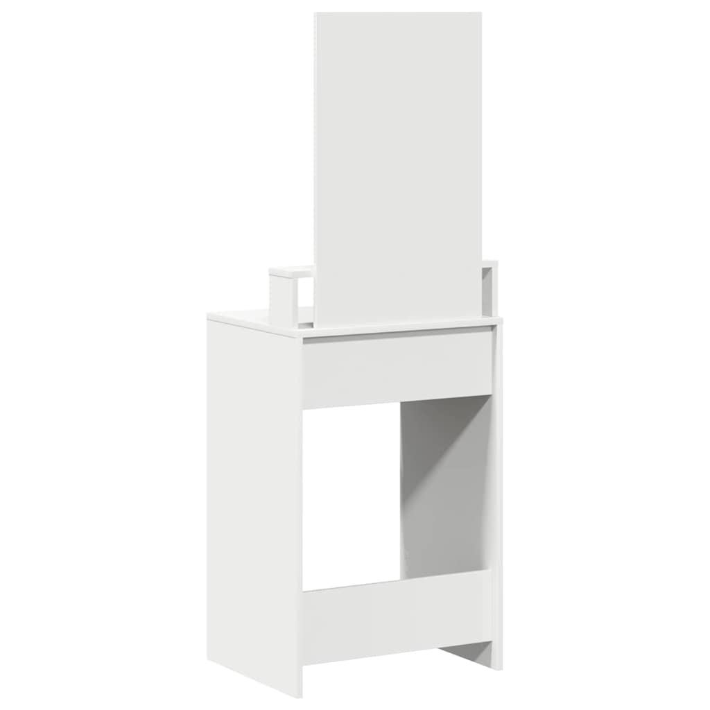 Table de Toilette Blanc 50 x 41 x 140 cm Bois d'ingénierie - XIOS