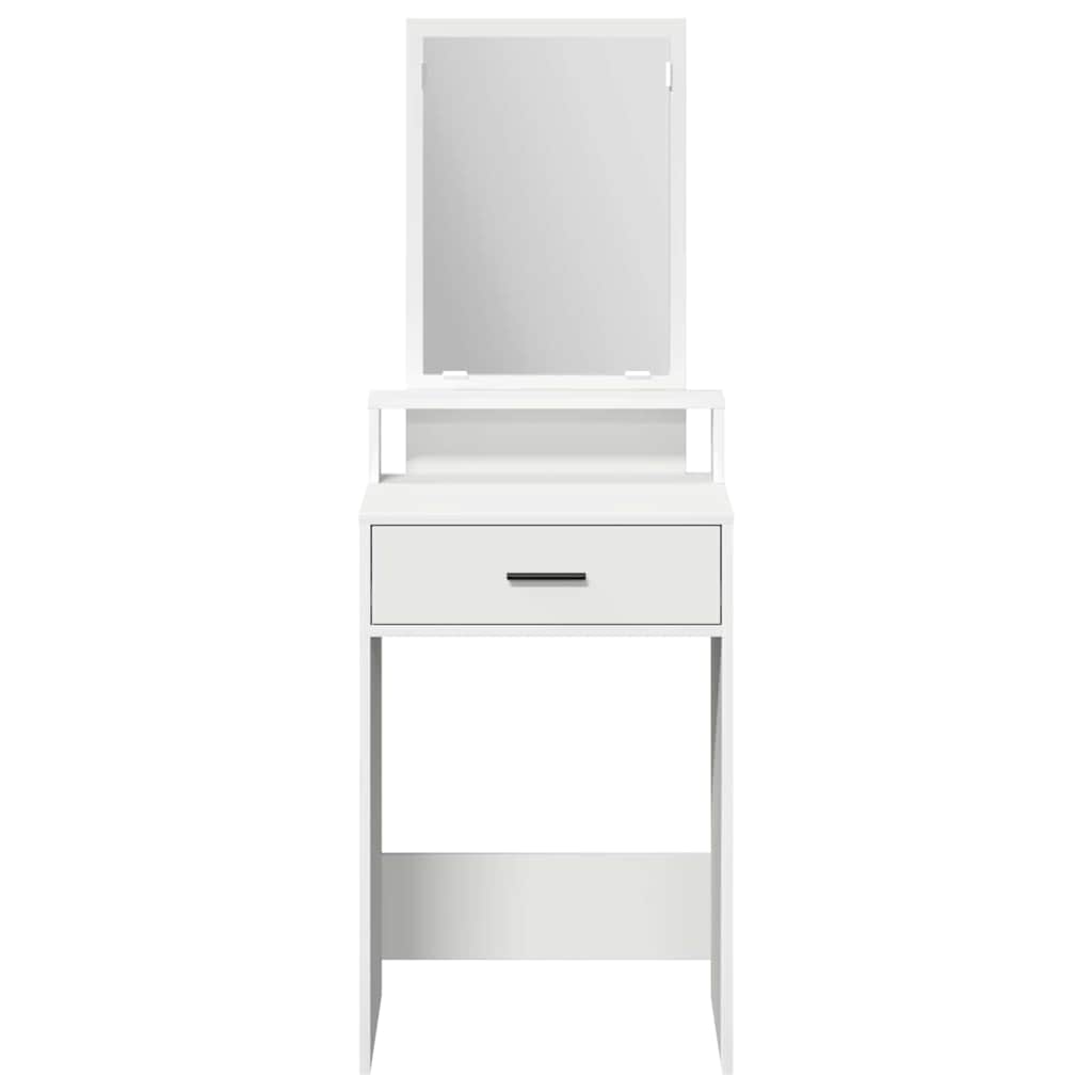 Table de Toilette Blanc 50 x 41 x 140 cm Bois d'ingénierie - XIOS