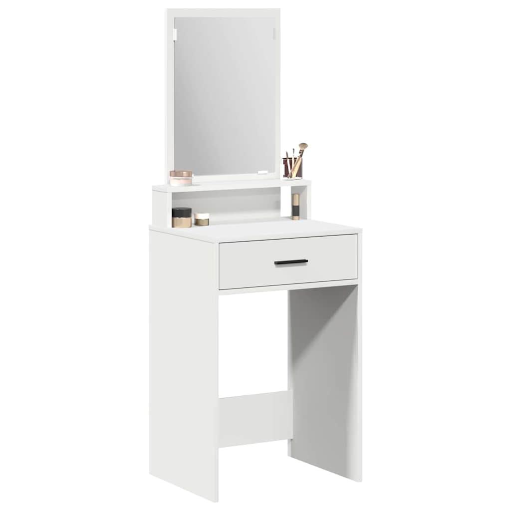 Table de Toilette Blanc 50 x 41 x 140 cm Bois d'ingénierie - XIOS