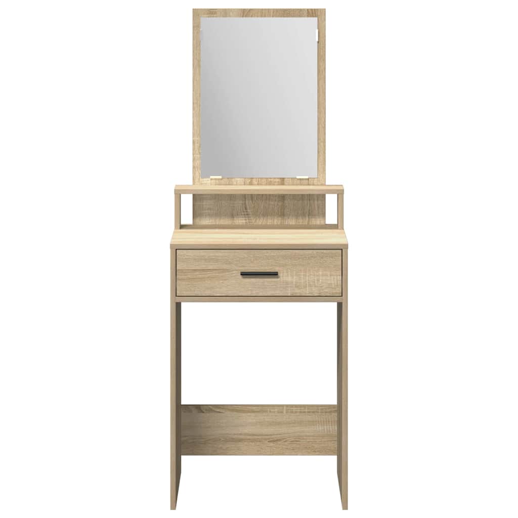 Table de Toilette avec tiroir Chêne Sonoma 50 x 41 x 140 cm - XIOS