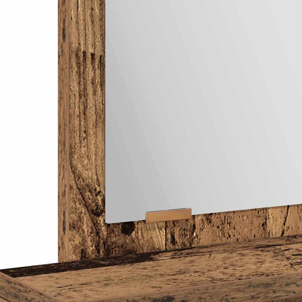 Table de Toilette avec tiroir Bois ancien 50 x 41 x 140 cm - XIOS