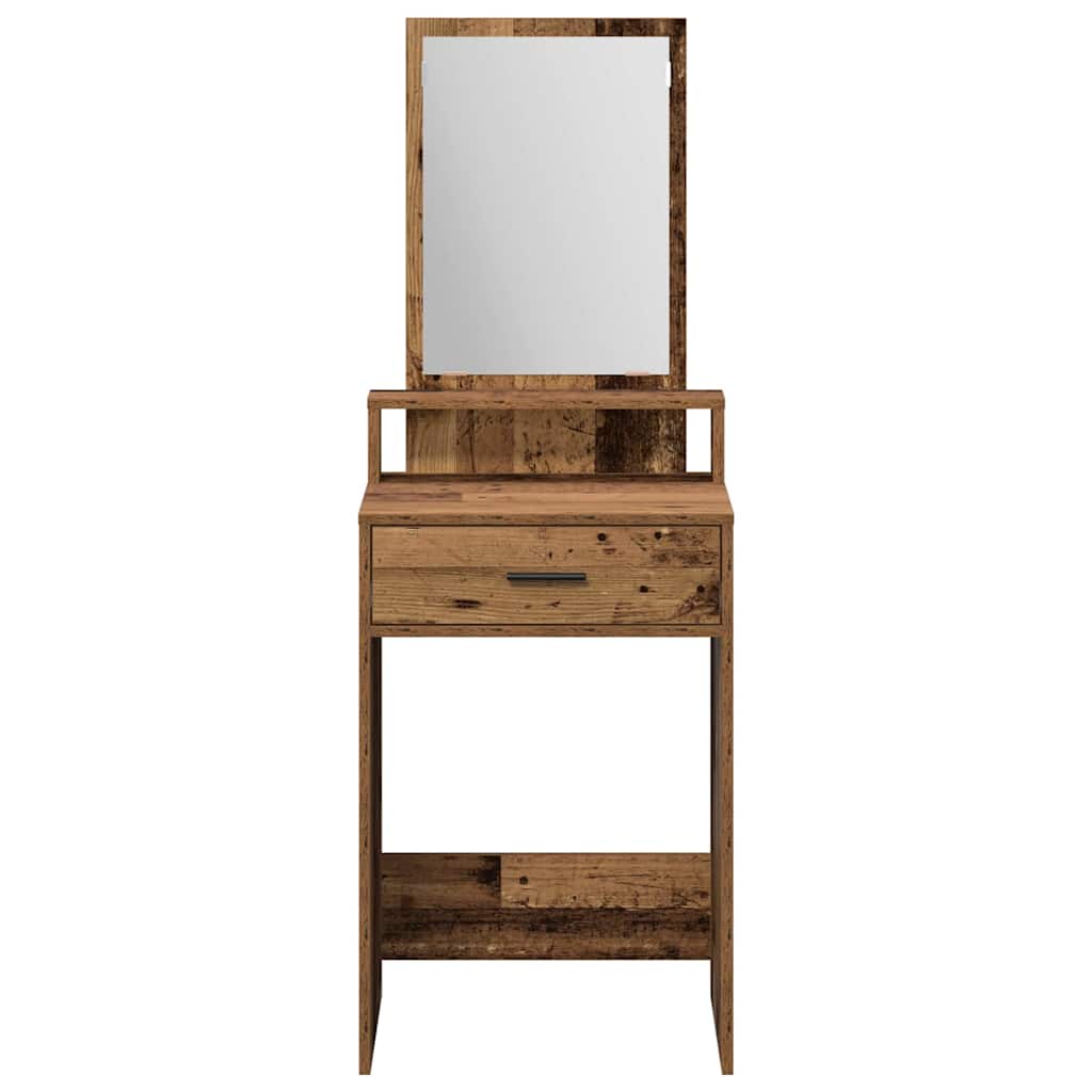 Table de Toilette avec tiroir Bois ancien 50 x 41 x 140 cm - XIOS