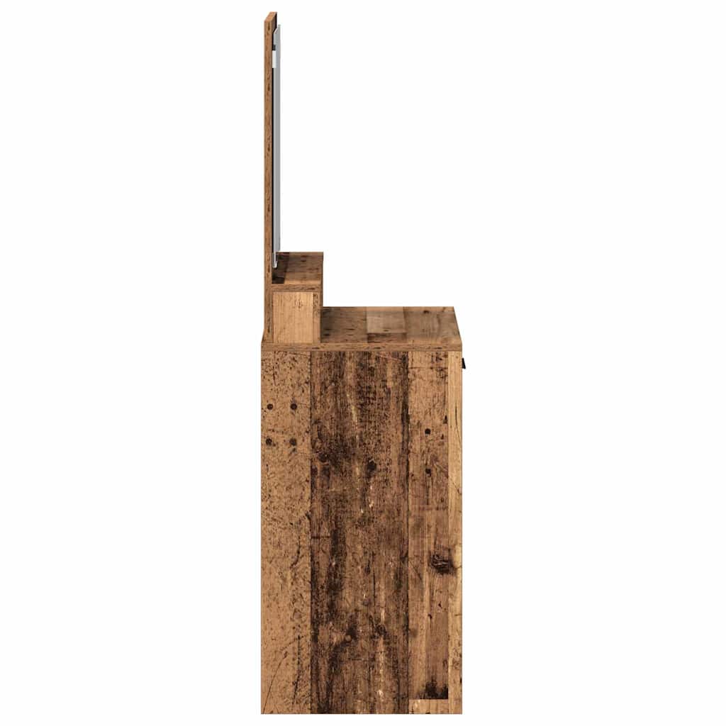 Table de Toilette avec tiroir Bois ancien 50 x 41 x 140 cm - XIOS