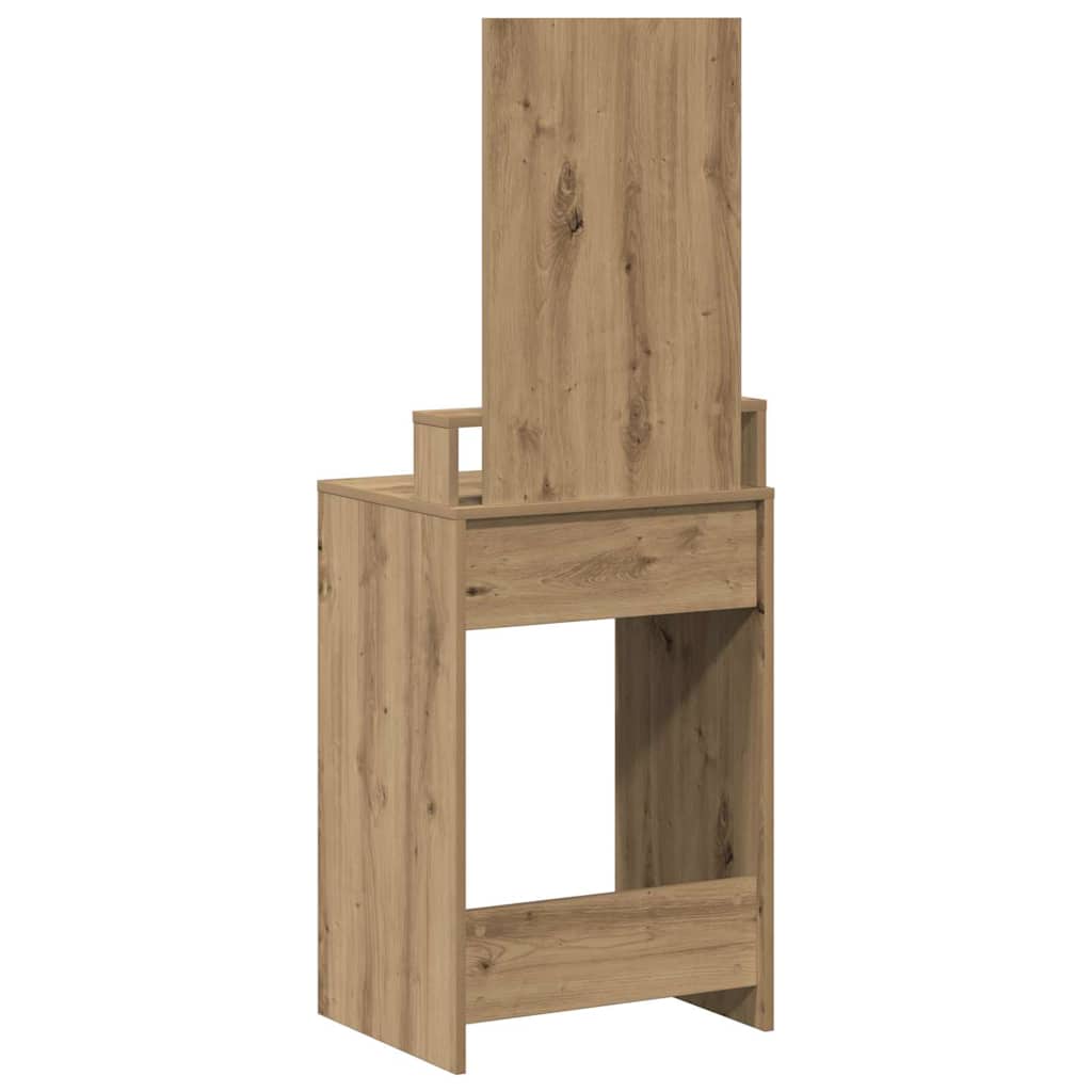 Table de Toilette Chêne artisanal 50 x 41 x 140 cm - XIOS