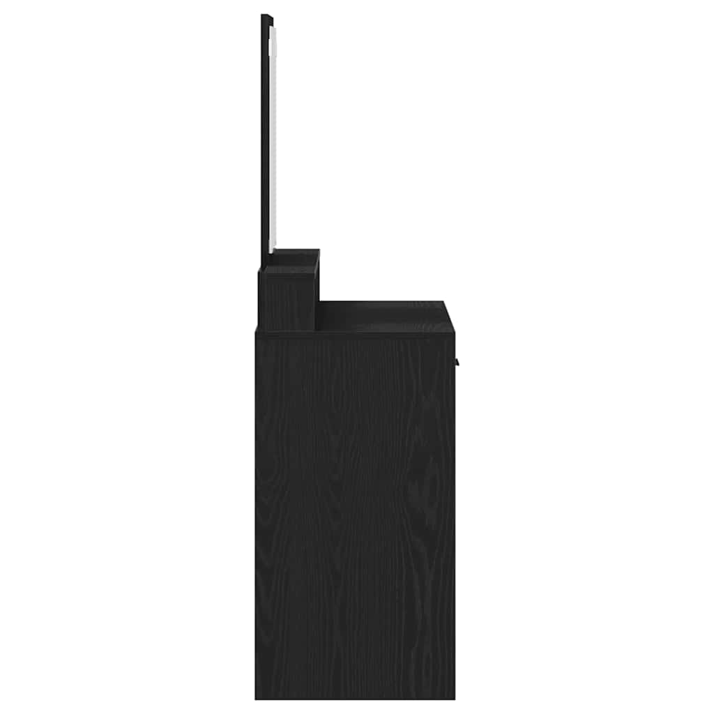 Coiffeuse Chêne noir 79 x 41 x 140 cm Bois d'ingénierie - XIOS