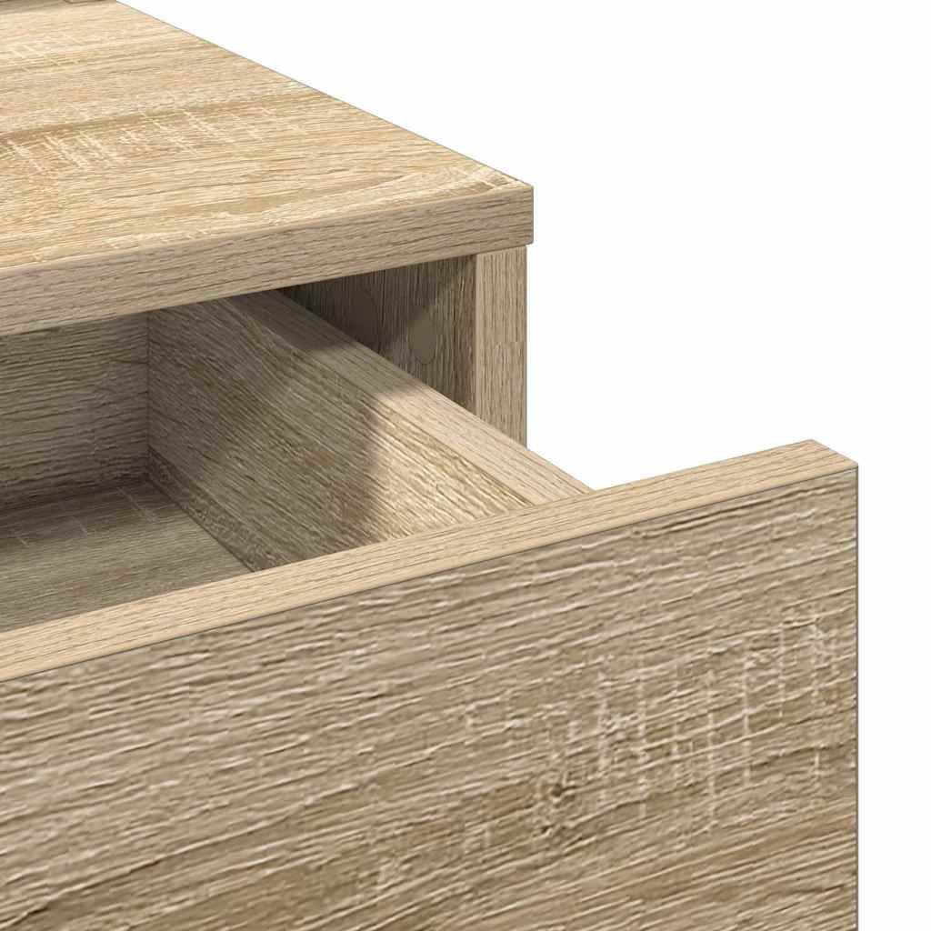 Table de Toilette avec tiroir Chêne Sonoma 79 x 41 x 140 cm - XIOS