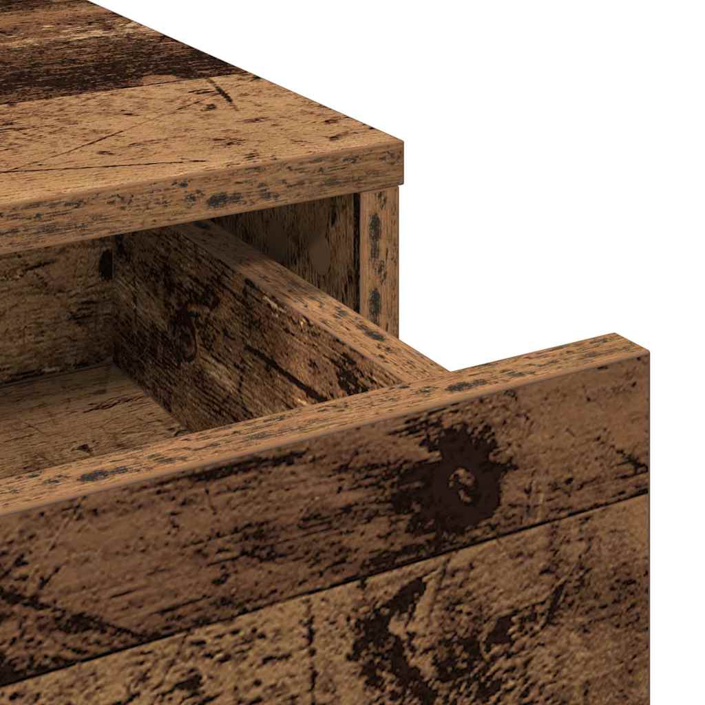 Coiffeuse Bois ancien 79 x 41 x 140 cm Bois d'ingénierie - XIOS