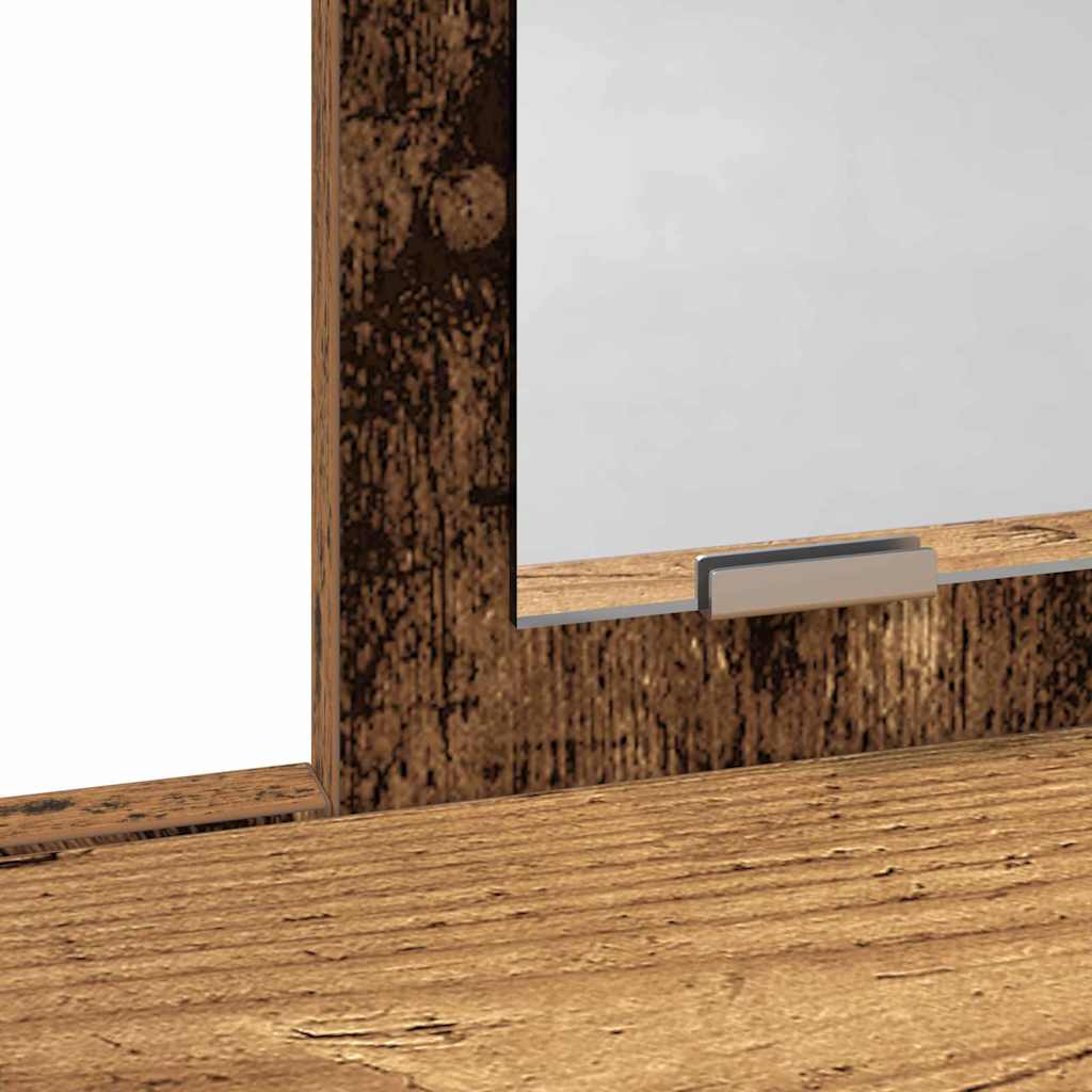 Table de Toilette avec tiroir Bois ancien 79 x 41 x 140 cm - XIOS