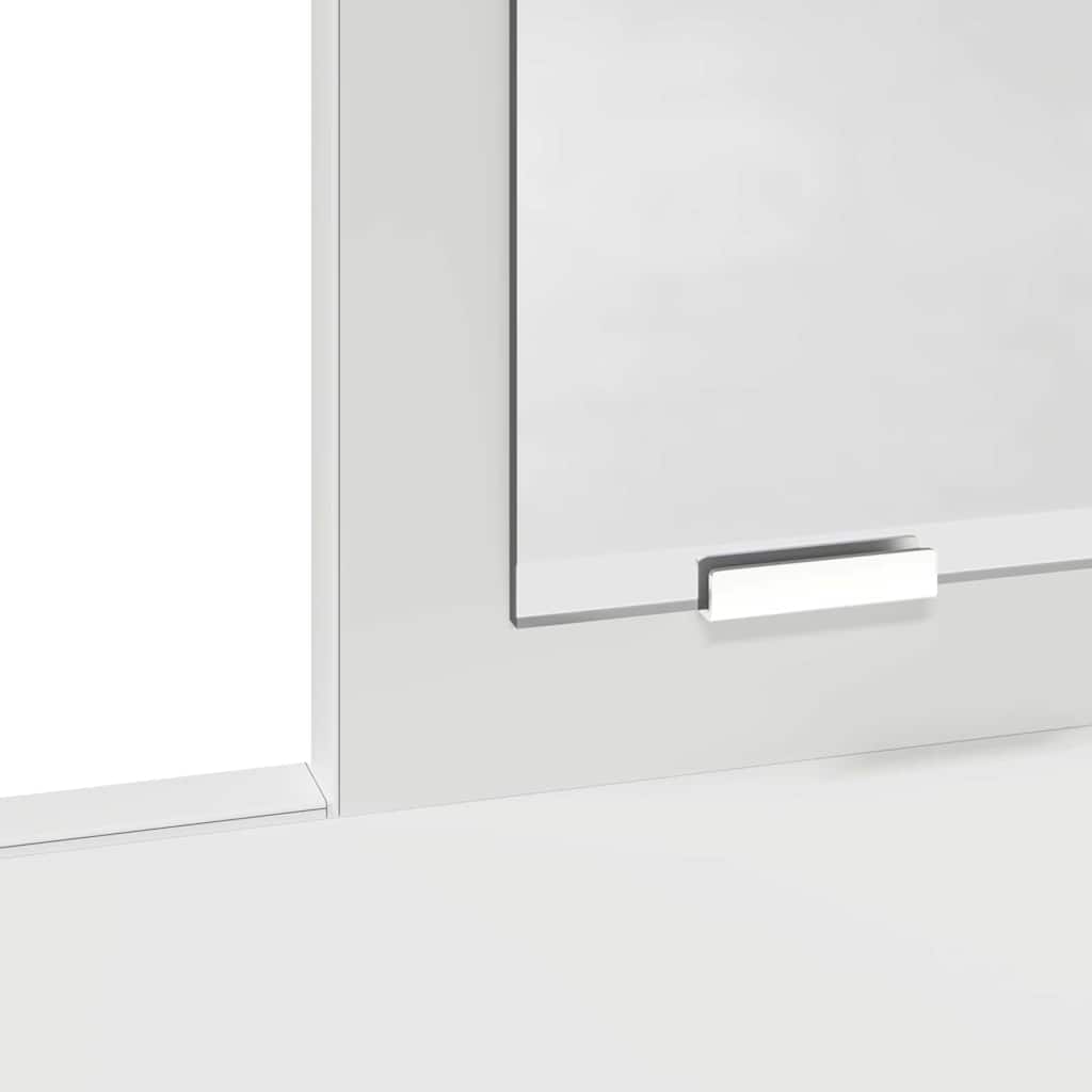 Coiffeuse avec tiroir Blanc 100 x 41 x 140 cm Bois d'ingénierie - XIOS