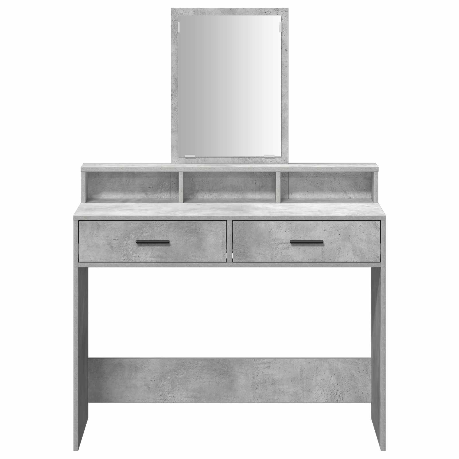 Table de Toilette Gris béton 100 x 41 x 140 cm - XIOS