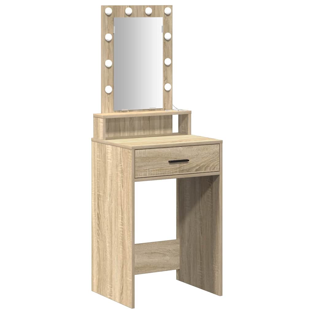 Table de Toilette Marron 50 x 41 x 140 cm Bois d'ingénierie - XIOS