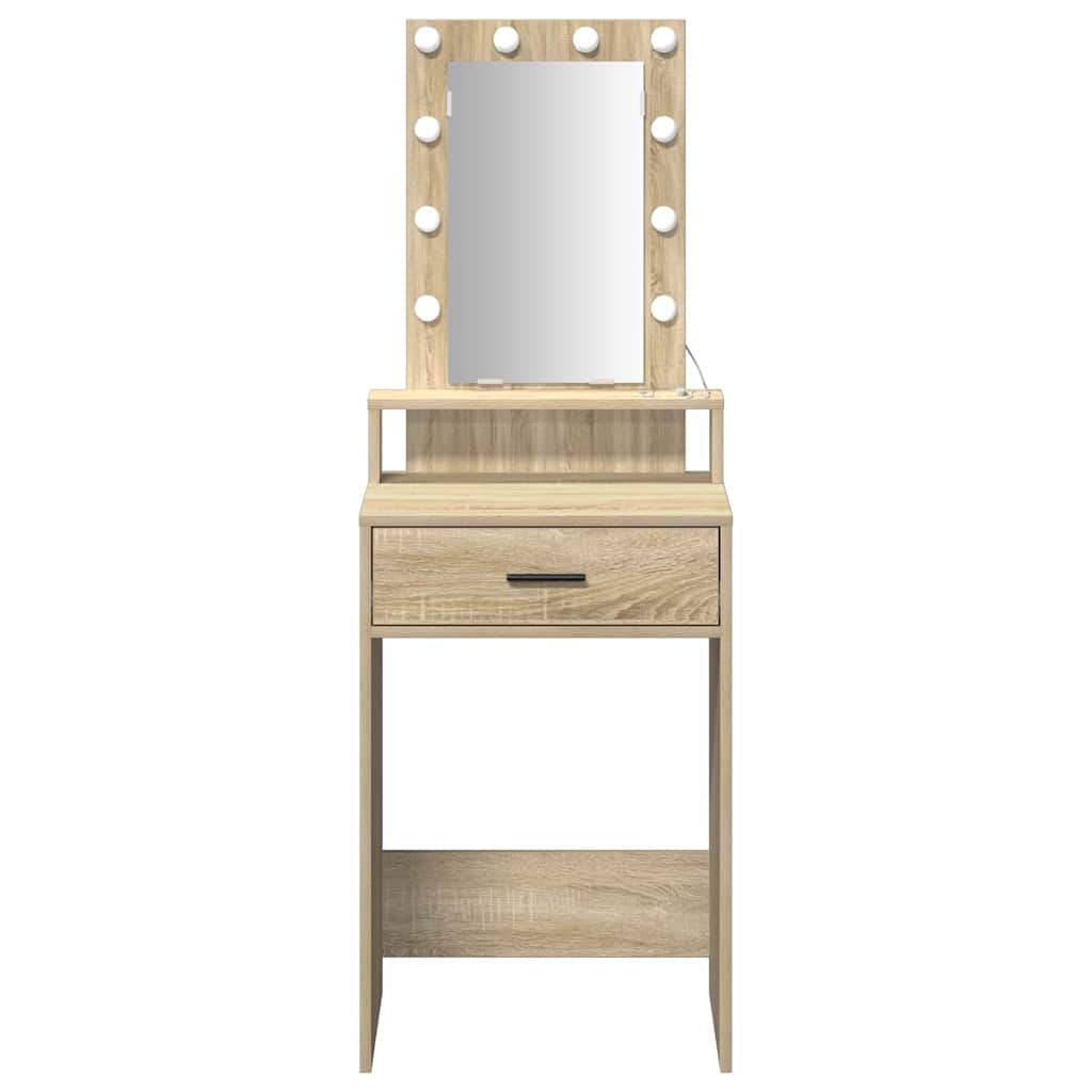 Table de Toilette Marron 50 x 41 x 140 cm Bois d'ingénierie - XIOS
