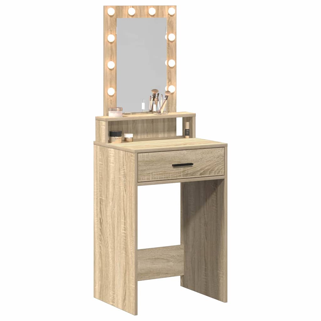 Table de Toilette Marron 50 x 41 x 140 cm Bois d'ingénierie - XIOS