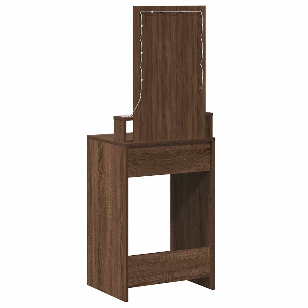 Table de Toilette Marron 50 x 41 x 140 cm Bois d'ingénierie - XIOS