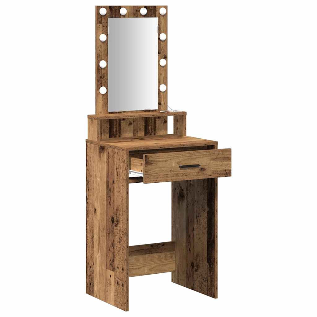 Table de Toilette Marron 50 x 41 x 140 cm Bois d'ingénierie - XIOS