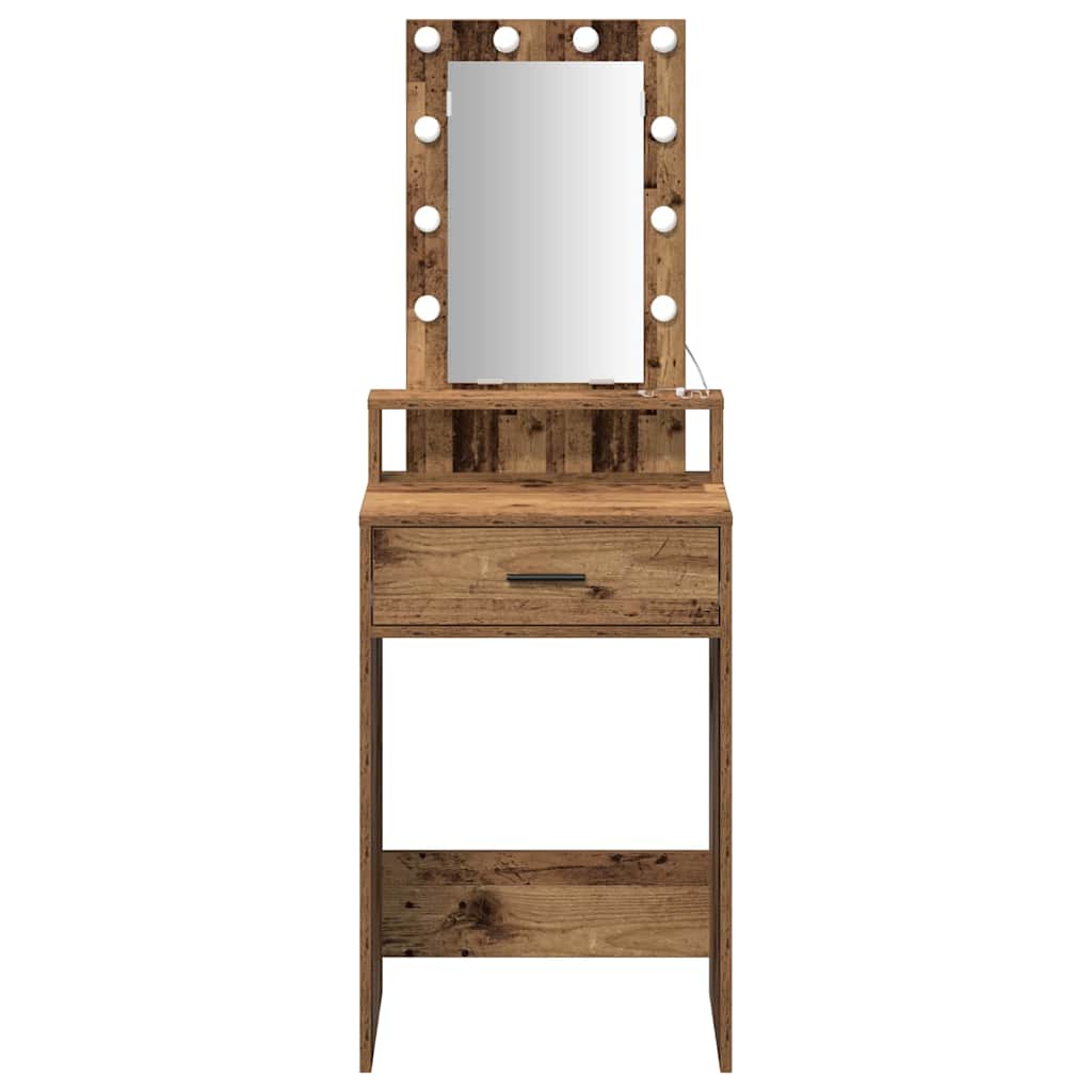 Table de Toilette Marron 50 x 41 x 140 cm Bois d'ingénierie - XIOS