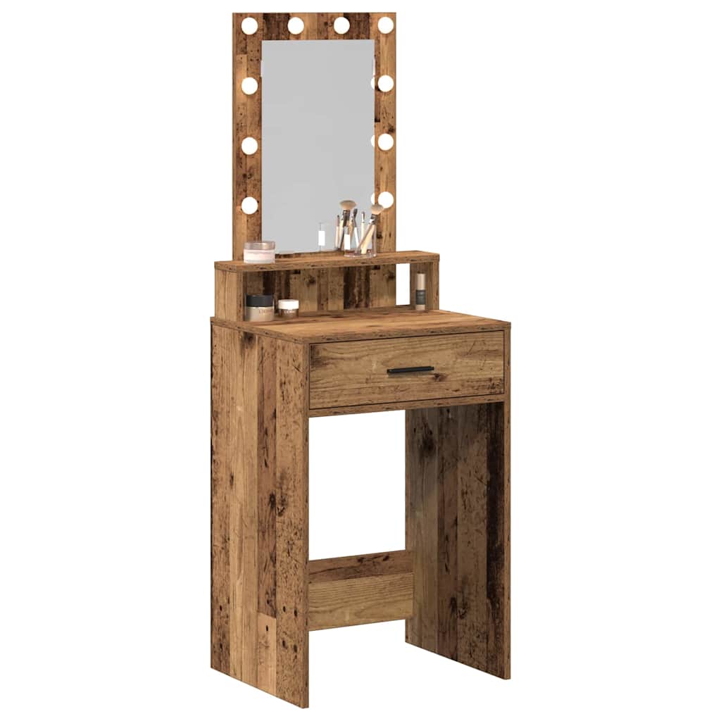Table de Toilette Marron 50 x 41 x 140 cm Bois d'ingénierie - XIOS