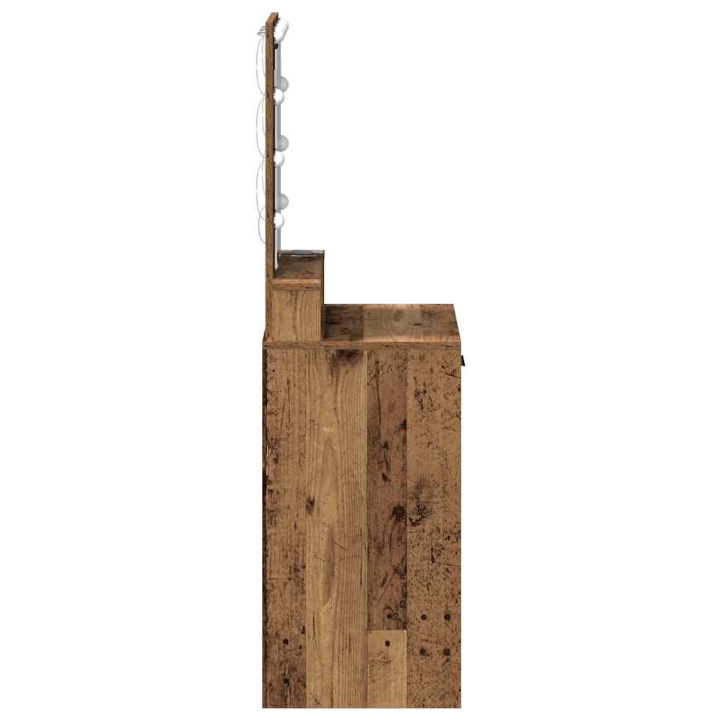 Table de Toilette Marron 50 x 41 x 140 cm Bois d'ingénierie - XIOS