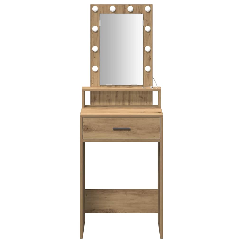 Table de Toilette Marron 50 x 41 x 140 cm Bois d'ingénierie - XIOS