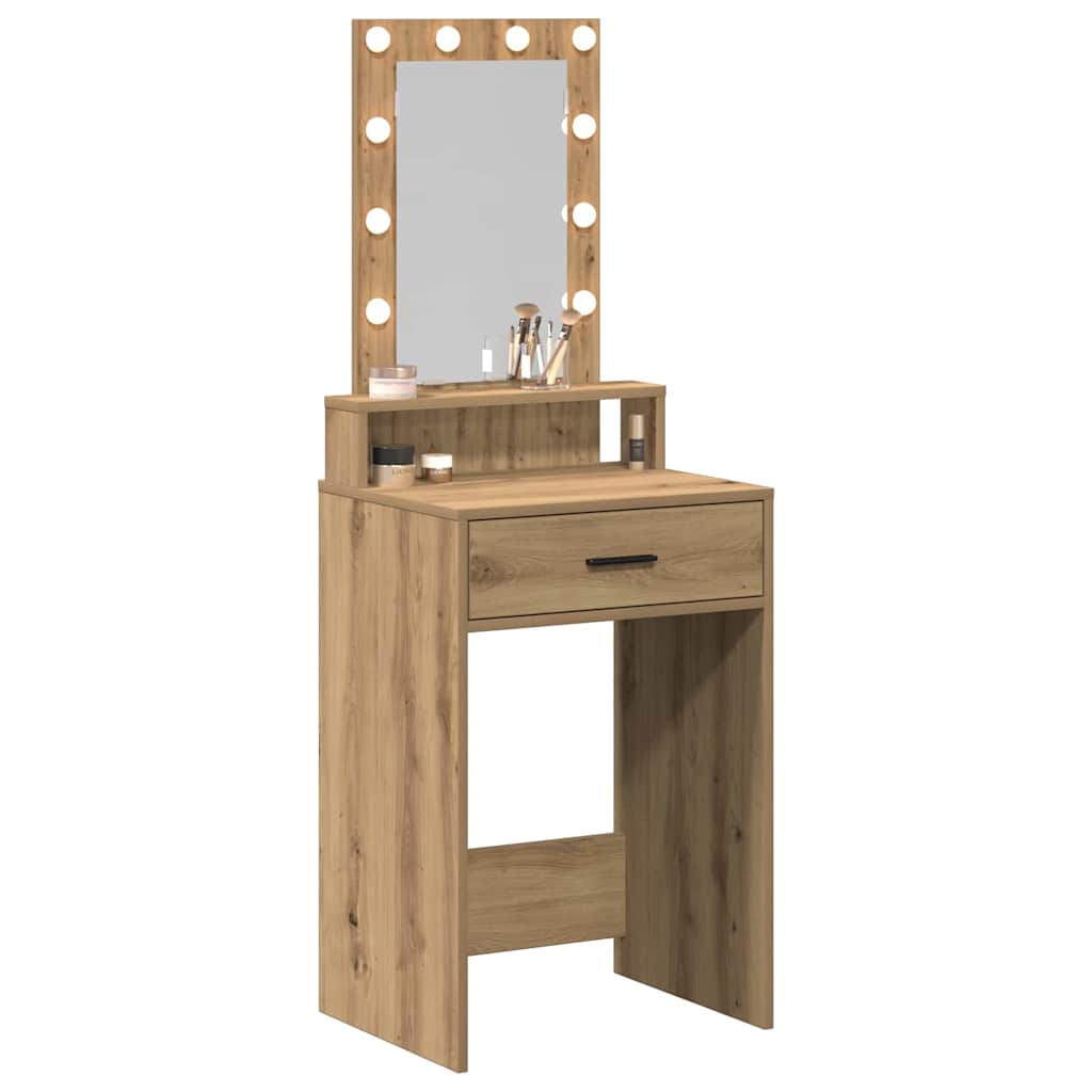 Table de Toilette Marron 50 x 41 x 140 cm Bois d'ingénierie - XIOS