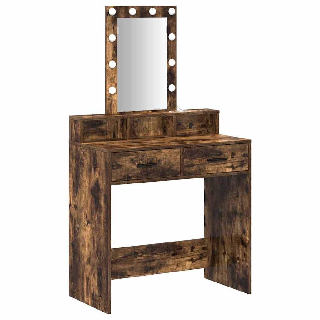 Table de Toilette Marron 79 x 41 x 140 cm Bois d'ingénierie - XIOS
