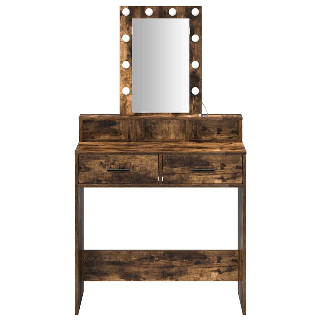 Table de Toilette Marron 79 x 41 x 140 cm Bois d'ingénierie - XIOS
